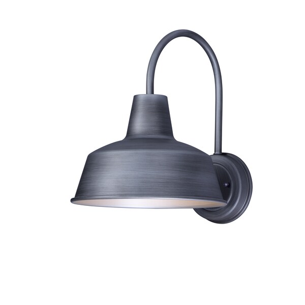 Maxim Pier M 1-Light 8.25" Wide Weathered Zinc Outdoor Wall Sconce 35015WZ